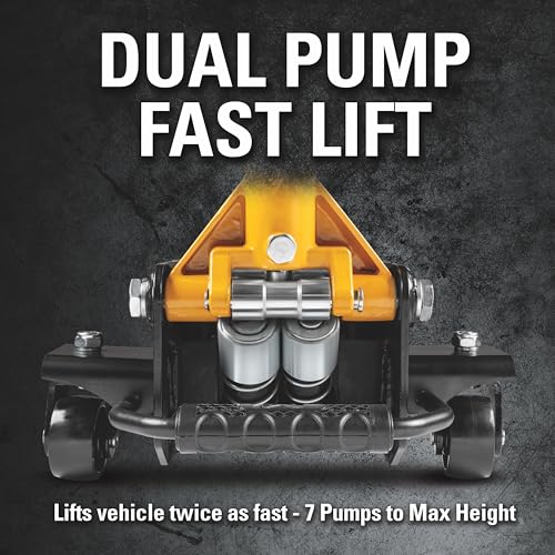 Cat 4500 Pound Xtra Low-Profile Jack, Extra Low, Classic Cars, Lowered Vehicles - 980723ECE