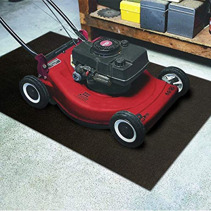 LINLA Premium Absorbent Oil Mat Contains Liquid Garage Floor Mat, Reusable, Washable, Protects Garage Floor or Driveway Surface, Shop,Parking, 30x39 inches - size: 30" x 39"
