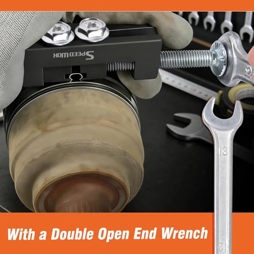 SPEEDWOX 22PCS CV Boot Clamp Tools for Single Ear Hose Clamps Drive Shaft Axle Boot Removal & Installation Tool with 20 PCS Stainless Steel CV Joint Boot Band Clamps Axle Boot Clamp Tool - size: CV Boot Clamp Tools