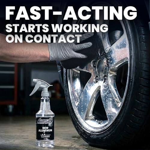 LANE'S New Aluminum Car Wheel Cleaner and Brightener | 16oz (Pack of 2) | Acid Rim Cleaner, Shines & Eliminates Hard Scrubbing | Brake Dust, Oxidation & Rust Remover for Cars, SUVs, Trucks, and More - size: 16 Fl Oz (Pack of 2)
