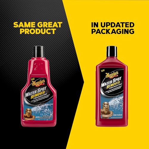 Meguiar's A3714 Water Spot Remover - Water Stain Remover and Polish for All Hard Surfaces,16 oz - size: 16 Fl Oz (Pack of 1)