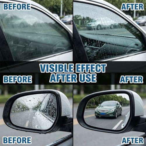 Glass Polish kit,6.76Fl Oz cerium oxide glass polish compound with polishing brush,glass scratch remove,Oil Film Cleaner,Glass Cleaner, Removes Stains and Water Spots, for Cars Glass and Mirror - size: 6.76 Fl Oz (Pack of 1)