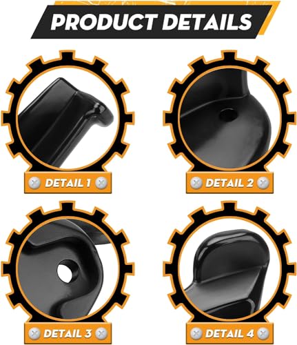 IWIWE Tire Changer Machine Compatible with Snap On John Bean Duck Head 24335 - Snap On 24335 -Hofmann 24335 -Accuturn 20024335 -FMC Nylon Mount Demount Duck Head （5Pack）