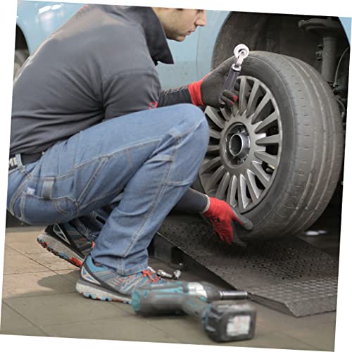 Tire Compaction Roller for Car Repair Black Tire Stitch Wheel High Temperature Resistance Lightweight Portable and Sealing Performance - color: Black