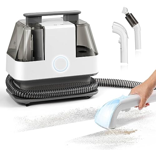 Upholstery Cleaner Machine, Portable Carpet Deep Cleaner Machine, Handheld Rug Spot Cleaner, Small Wet Extractor Vacuum, Hand Held Sofa Shampooer, Pet Stain Cleaning Machine