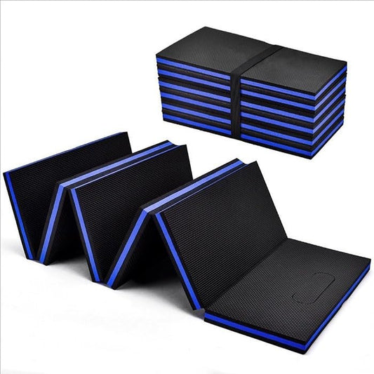 Heavy Duty Kneeling Pad with Carry Handle - Waterproof Non-Slip EVA Foam Mat for Garage, Workshop, and Garden - color: Blue