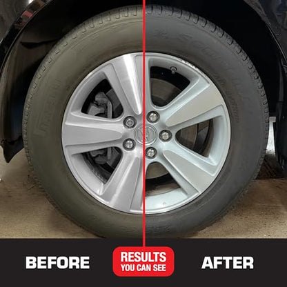 Black Magic 120228 Intense Foam Wheel & Tire Cleaner, High-Foaming Formula for Deep Cleaning, Removes Dirt, Grime & Brake Dust – Safe on All Wheels, 22 Fl Oz - size: 22 Fl Oz (Pack of 1), style: Intense Foam Wheel & Tire Cleaner Trigger