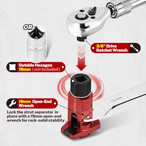 BILITOOLS Spring Compressor Tool with Universal Strut Spreader Tool