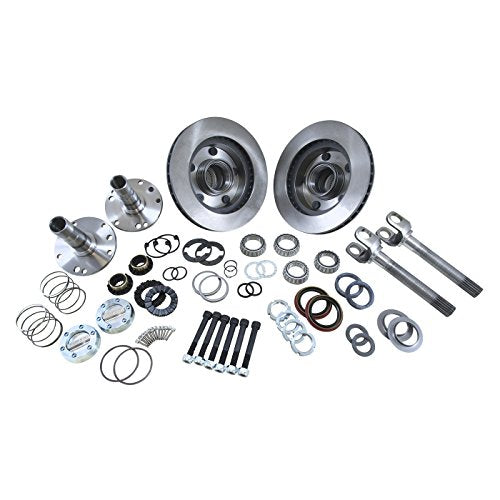 Spin Free Locking Hub Conversion Kit for Dana 44 - style: Dana 44 Differential 94-99 Dodge