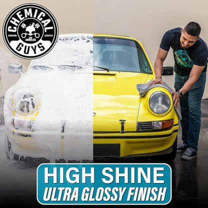 Chemical Guys HydroSuds Ceramic Shine High Foaming Car Wash Soap (Works with Foam Cannons, Foam Guns or Bucket Washes) For Cars, Trucks, SUVs, RVs & More, 16 fl oz, Berry Scent, 2 Pack - size: 16 Fl Oz (Pack of 2)