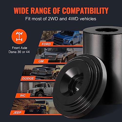 VEVOR Ball Joint Press Kit, 25 pcsTool Kit, C-Press Ball Joint Remove and Install Tools, for Most 2WD and 4WD Cars, Heavy Duty Ball Joint Repair Kit for Automotive Repairing - style: 25 PCS