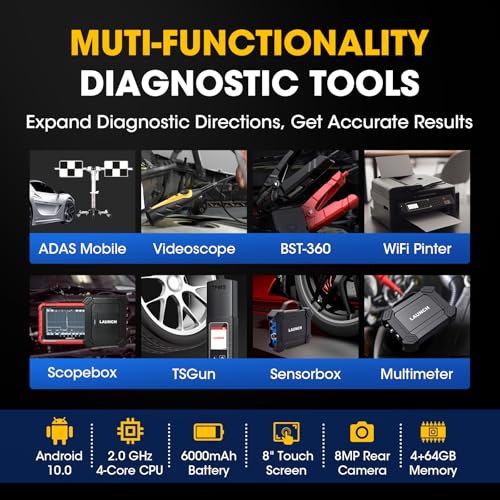 Launch X431 PROS Elite 2026 New Bidirectional Scan Tool, 38+ Services, ECU Coding, All-in-One Full System Diagnostic Scanner, Support CANFD&DoIP, FCA AutoAuth, V.A.G Guided, 2 Years Free Update