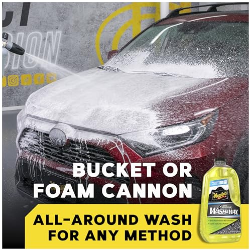 Meguiar's Hybrid Ceramic Wash & Wax - Sophisticated Car Wash Gently Cleans and Adds Shine and Slickness While Boosting Paint with Hybrid Ceramic Wax and Extreme Water Beading - 48oz - style: Hybrid Ceramic Wash & Wax