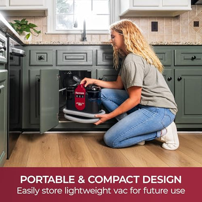 Kenmore KW1050.01 Upgrade Portable Heated Carpet & Upholstery Spot Cleaner | 16Kpa Power Suction, Versatile Tools for Pets, Area Rugs and Couches - color: Red