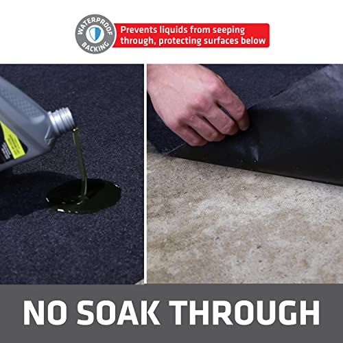 Drymate XL Oil Spill Mat (36" x 59"), Premium Absorbent Oil Pad, Reusable, Washable, Durable, Waterproof Backing Contains Liquids, Protects Garage Floor Surface (USA Made) - size: 36" x 59" (1-Pack)