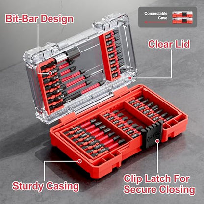 35Pcs Screwdriver Bits Set S2 Steel Screwdriver Impact Kit | With a Storage Case, Used for Power Screwdrivers and Electric Drill Drivers - style: 35Pcs Screwdriver Bits Set