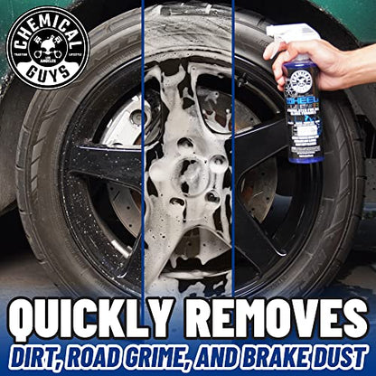 Chemical Guys CLD_203 Signature Series Wheel Cleaner, Formated For All Gloss Finishes, Safe for Cars, Trucks, SUVs, Motorcycles, RVs & More 128 fl oz (1 Gallon) - size: 128 Fl Oz (Pack of 1)
