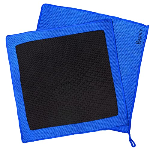 Ragnify Clay Towel Auto Detailing Scratch Free and Paint Safe fine Grade Clay Bar Cloth for Car Detailing, Polishing and Removing Paint Contaminants (Blue Mesh) - color: Blue Mesh