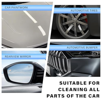 4 PCS Car Clay Bar, 100g No Scratch Premium Grade Auto Detailing Claybar Cleaner Kit, Damage Free Magic Clay Bars for Vehicle Paint Surface Glass, Car Accessories