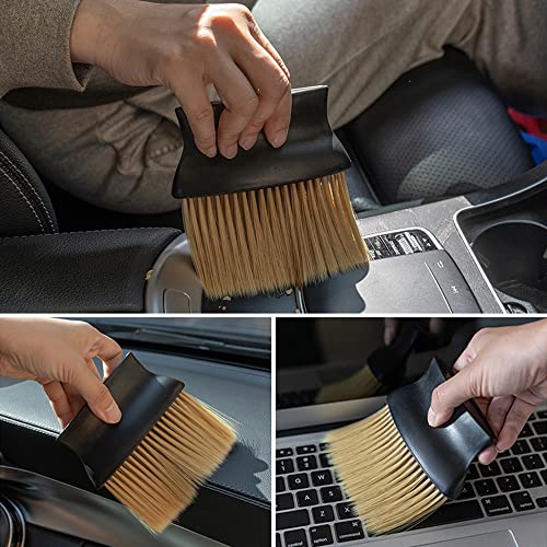 Auto Interior Dust Brush Soft Bristles Car Cleaning Brushes Duster Tool for Automotive
