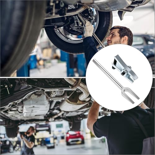 QWORK Ball Joint Separator, 15/16 Inch Pickle Fork Tool, Steel Tie Rod Removal Tool, Ball Joint Removal Tool Adjusts from 1-1/3" to 2-1/8"