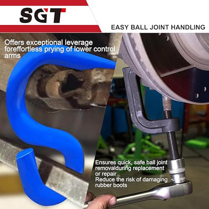 SGT Ball Joint Separator, Universal Ball Joint Puller with Lower Control Arm Prying Tool,2-3/8 in. Ball Joint Removal Tool for Car Truck SUV