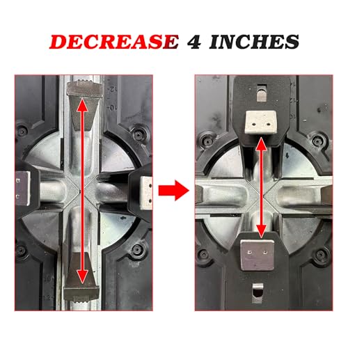 4-Piece Motorcycle Tire Changer Clamps, Tire Changer Bead Clamp, Wheel Clamp, Tire Clamp, Motorcycle Tire Changer Adapter, Motorcycle Clamp, Decrease 4 inches