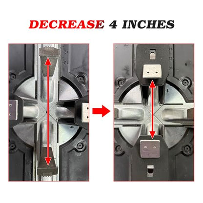 4-Piece Motorcycle Tire Changer Clamps, Tire Changer Bead Clamp, Wheel Clamp, Tire Clamp, Motorcycle Tire Changer Adapter, Motorcycle Clamp, Decrease 4 inches