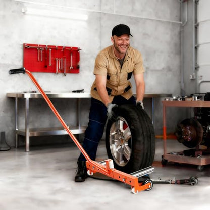 Manual Tire Bead Breaker and Tire Bead Breaker Slide Hammer and Tire Dolly for Tire Changing Tool Tire Changer Kit - style: Tire Bead Breaker+Bar+Dolly