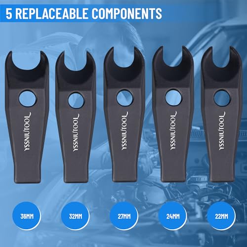 Ball Joint Separator Kit Heavy Duty Steel Control Arms Steering Knuckles Tie Rod Ends Remover Tool 22mm 24mm 27mm 32mm 36mm Replacement for BMW/Benz/Land Rover