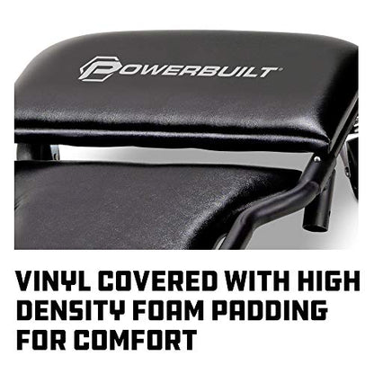 Powerbuilt 42-Inch Triplex Folding Creeper, Rolling Seat, and Brake Stool, All-in-One Adjustable Roller Garage Chair, Lay Down or Sit, Black 620469 - style: 3-in-1