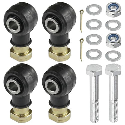 Caltric Two Sets Of Tie Rod End Kit Compatible with Polaris Magnum 325 2X4 4X4 2000 2001 2002