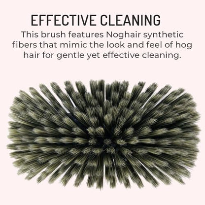 Hi-Tech NogHair Wash Brush – 14" Multi-Level Car Wash Brush TB-14X3CR – Soft Bristles for Scratch-Free Cleaning – for Cars, Trucks & SUVs – Fits Threaded Handle