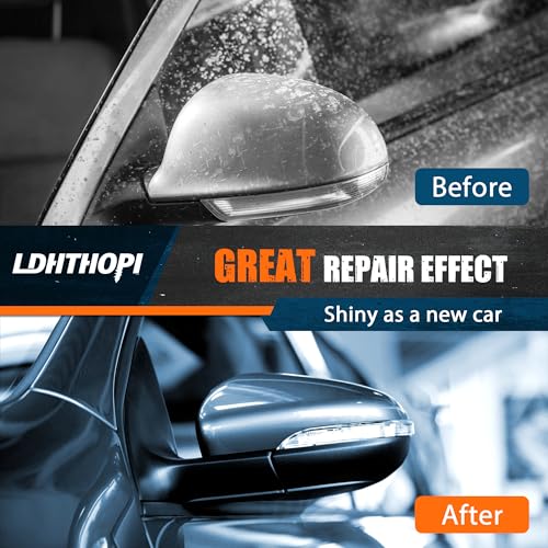 LDHTHOPI Dual Action Polisher, 980W 5/6 Inch, 9MM Random Orbital Buffer Polisher for Car Detailing, 2800-5800RMP, 6 Variable Speed Buffer Polisher with 8 Detachable Pads - size: 980W Dual Action Polisher