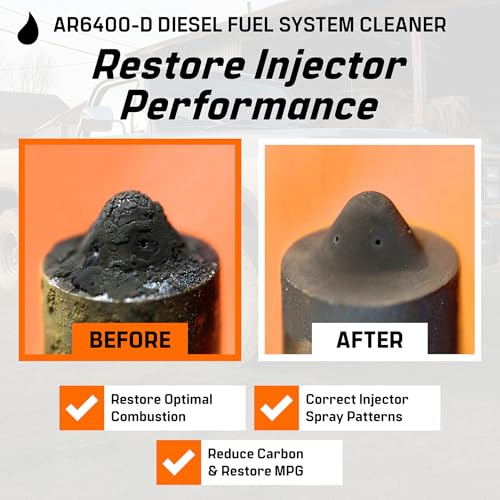 Archoil AR6400-D Diesel Fuel System Cleaner (Two Pack) - Cleans Injectors, Turbo & DPF - size: 12 Fl Oz (Pack of 2)