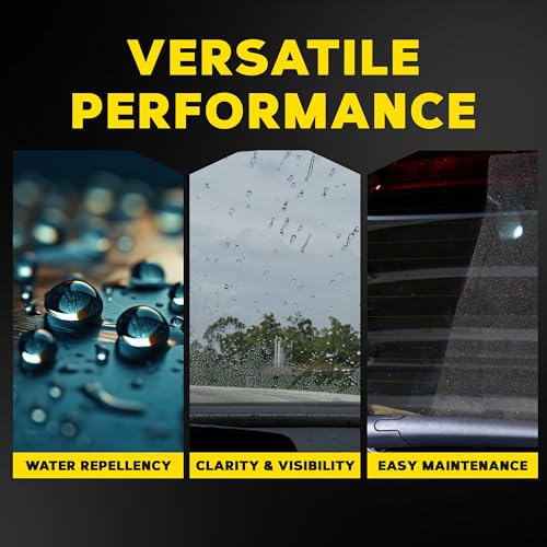 Meguiar's Ultimate Glass Cleaner & Water Repellent - Premium Glass and Window Cleaner for Quick Cleaning with Hydrophobic Technology that Acts as a Rain Repellent Improving Visibility in Rain - 16oz - style: Ultimate Glass Cleaner Spray