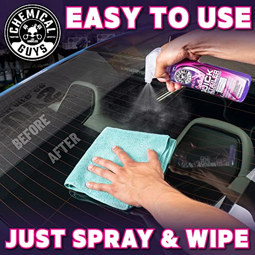 Chemical Guys, Synthetic Quick Detailer Spray, High Gloss & Slick, 16 oz | Spray-and-wipe detailer lifts dust, fingerprints and smudges while adding a streak-free synthetic-polymer gloss - size: 16 Fl Oz (Pack of 1)
