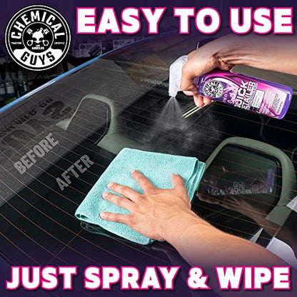 Chemical Guys, Synthetic Quick Detailer Spray, High Gloss & Slick, 16 oz | Spray-and-wipe detailer lifts dust, fingerprints and smudges while adding a streak-free synthetic-polymer gloss - size: 16 Fl Oz (Pack of 1)
