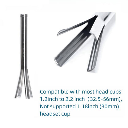 Bike Headset Press Tool - Bicycle Headset Bearing Press-in Tool - Bike Headset Cup and Bottom Bracket Press Installer Accessories - color: Silver