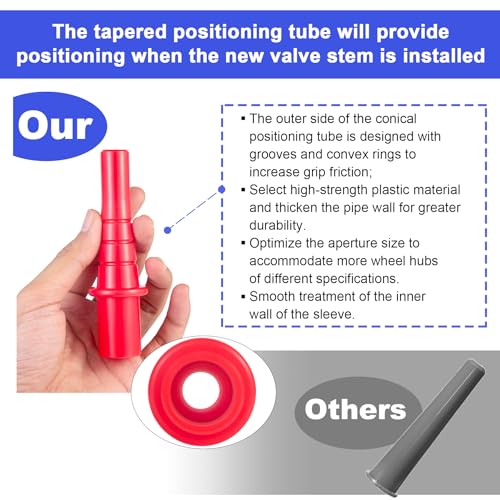Quick Change Tire Valve Tool Kit,Tire Valve Stem Core Quickly Replacement Tool Kit,Perfect Tool for Replacing Leaky Valves in Cars,ATVs,Trucks,Motorcycles, etc.with 5 TR413 Valve,4-Way Valve Tool - size: Set B