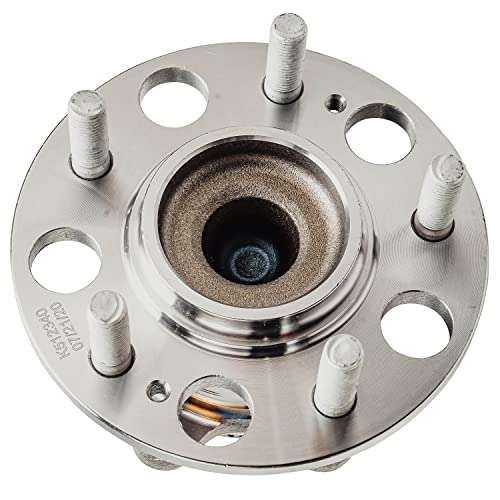 Detroit Axle - 2.0L Rear 2pc Wheel Bearing Hubs for 07-12 Hyundai Elantra, 2 Wheel Bearing and Hubs Assembly 2007 2008 2009 2010 2011 2012 Replacement - style: 512340 x2/Pair
