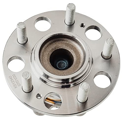 Detroit Axle - 2.0L Rear 2pc Wheel Bearing Hubs for 07-12 Hyundai Elantra, 2 Wheel Bearing and Hubs Assembly 2007 2008 2009 2010 2011 2012 Replacement - style: 512340 x2/Pair