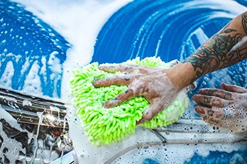 P&S Professional Detail Products Pearl Auto Shampoo – High-Foaming, pH-Balanced Car Wash Soap, Biodegradable, Safe for All Finishes, Lemon Scent, Foam Cannon & Bucket Wash - 1 Gallon - size: 128 Fl Oz (Pack of 1)