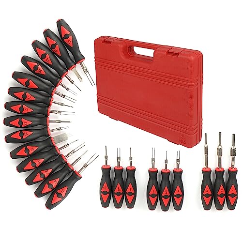SCITOO 23 PCS Universal Terminal Release Electrical Connector Removal Tool Kit