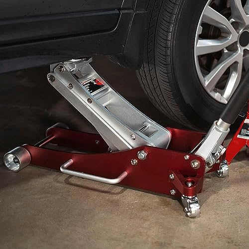 AFF 2 Ton Wrecker Service Jack, Lightweight Anodized Aluminum Frame, Double Pumper Technology, 208 - size: 2 Ton Capacity
