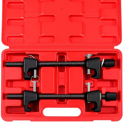ECCPP 2 Pcs Macpherson Strut Spring Compressor Tool Kit Coil Spring Compressor Tool Remover Installer Tool