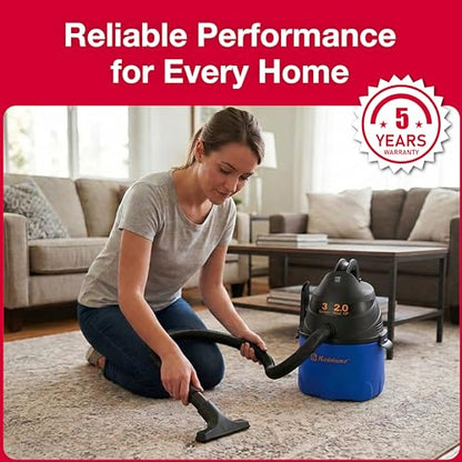 Koblenz WD-353L Wet Dry Vacuum Cleaner, Home Car Garage Workshop, 2.0 PHP - size: 3 Gallon 2.0 HP