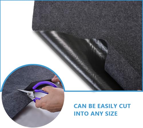 Oil Spill Mat，Garage Floor Mat，48" x 72" Premium Absorbent Oil Pad – Protect Garage Shop Floor Surface，Absorb Materials，Anti-Slip and Waterproof Backing，Car Repair Mat，Washable - size: 48" x 72"