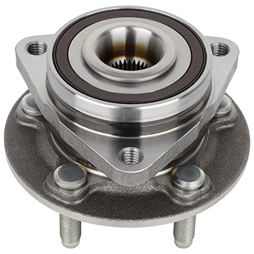 ECCPP 513408 Wheel Bearing Hub Assembly for Chevrolet Cruze 2016-2019 | for Chevrolet Volt 2016-2019 5 lugs w/ABS Sensor Pre-Greased Sealed - size: 513408