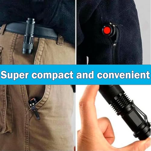 HQRP Powerful 365nm 3 Watt LED Flashlight Blacklight for Rocks, Stones, Illumination, Detection of Uranium, Vaseline, Depression Glass, Gems and Mineral Hunting
